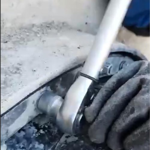 Процесс монтажа уплотнителей Гидрокорд™ УКП для рабочих труб ф1000мм и гильзе 1120х10мм