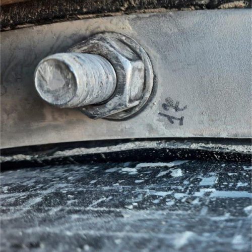 Уплотнитель Гидрокорд™ УКП для рабочих труб ф1000мм и гильзе 1120х10мм в затянутом состоянии при моменте затяжки 36Нм